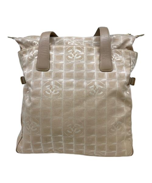 CHANEL（シャネル）CHANEL (シャネル) トートバッグ/ニュートラベルライン ベージュの古着・服飾アイテム