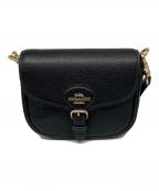 COACHコーチ）の古着「ショルダーポーチ」｜ブラック