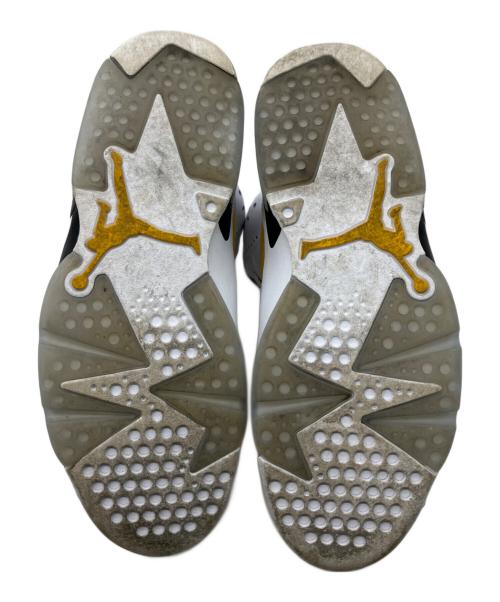 NIKE（ナイキ）NIKE (ナイキ) ハイカットスニーカー ホワイト×イエロー サイズ:26cmの古着・服飾アイテム