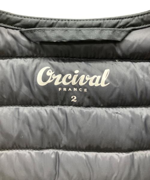 ORCIVAL（オーシバル）ORCIVAL (オーシバル) ダウンジャケット ブラック サイズ:2の古着・服飾アイテム