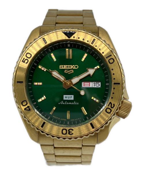 SEIKO（セイコー）SEIKO (セイコー) HUF (ハフ) 腕時計 グリーン サイズ:表記なしの古着・服飾アイテム