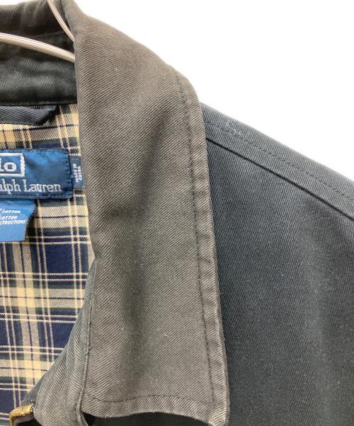 POLO RALPH LAUREN（ポロ・ラルフローレン）POLO RALPH LAUREN (ポロ・ラルフローレン) スイングトップ ブラック サイズ:Lの古着・服飾アイテム
