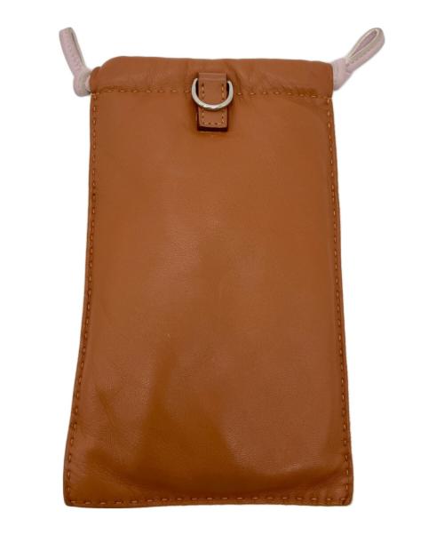 HERMES（エルメス）HERMES (エルメス) フォンケース ブラウンの古着・服飾アイテム