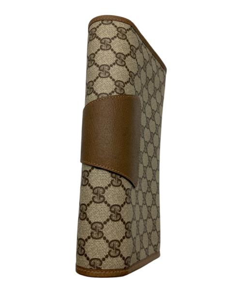 GUCCI（グッチ）GUCCI (グッチ) クラッチバッグ ブラウンの古着・服飾アイテム