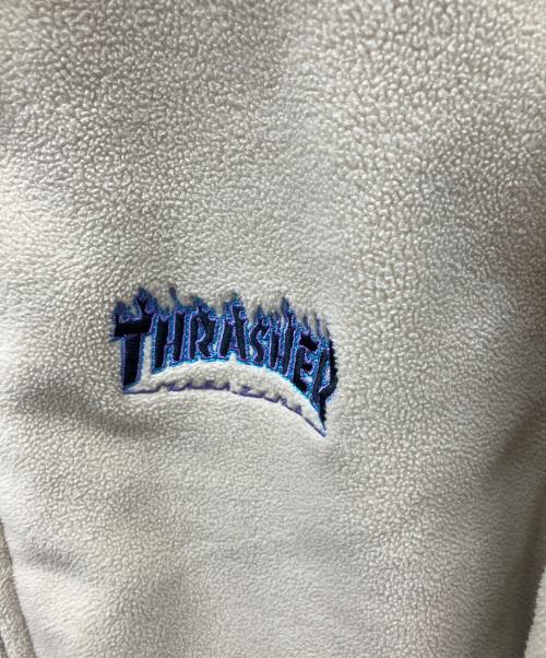 THRASHER（スラッシャー）THRASHER (スラッシャー) リバーシブルジャケット カーキ×ベージュ サイズ:Lの古着・服飾アイテム