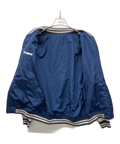 X-LARGE（エクストララージ）X-LARGE (エクストララージ) REVERSIBLE BASEBALL JACKET ネイビー サイズ:Mの古着・服飾アイテム