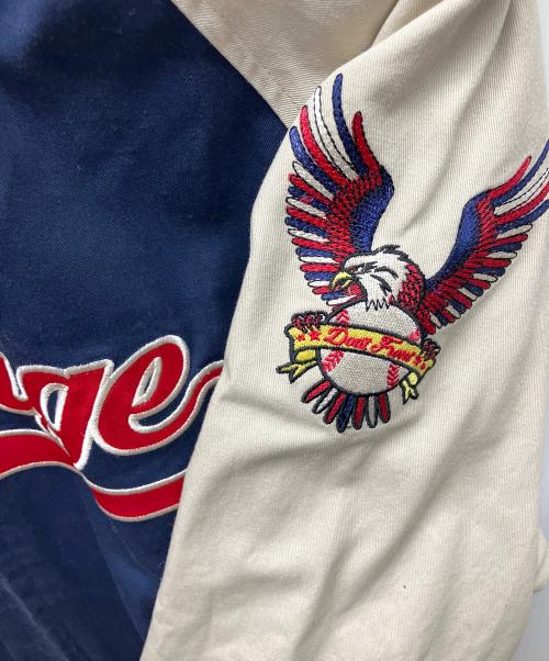 X-LARGE（エクストララージ）X-LARGE (エクストララージ) REVERSIBLE BASEBALL JACKET ネイビー サイズ:Mの古着・服飾アイテム