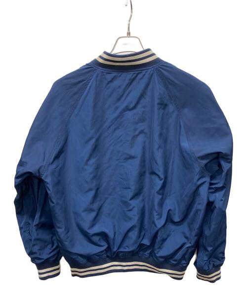 X-LARGE（エクストララージ）X-LARGE (エクストララージ) REVERSIBLE BASEBALL JACKET ネイビー サイズ:Mの古着・服飾アイテム