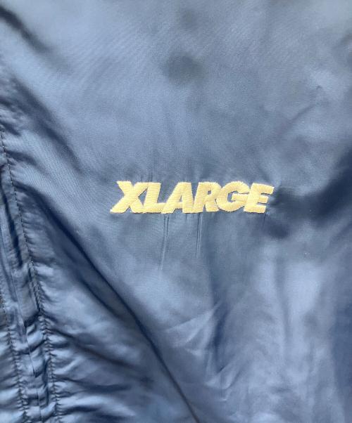 X-LARGE（エクストララージ）X-LARGE (エクストララージ) REVERSIBLE BASEBALL JACKET ネイビー サイズ:Mの古着・服飾アイテム