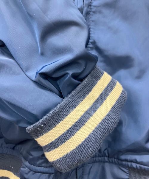 X-LARGE（エクストララージ）X-LARGE (エクストララージ) REVERSIBLE BASEBALL JACKET ネイビー サイズ:Mの古着・服飾アイテム