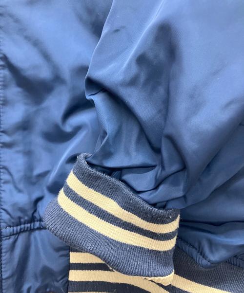 X-LARGE（エクストララージ）X-LARGE (エクストララージ) REVERSIBLE BASEBALL JACKET ネイビー サイズ:Mの古着・服飾アイテム