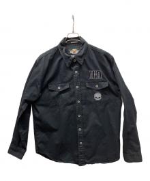 HARLEY-DAVIDSON（ハーレーダビッドソン）の古着「ブルゾン」｜ブラック