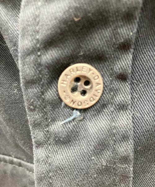 HARLEY-DAVIDSON（ハーレーダビッドソン）HARLEY-DAVIDSON (ハーレーダビッドソン) ブルゾン ブラック サイズ:Lの古着・服飾アイテム