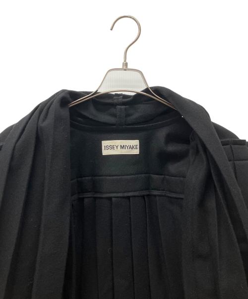 ISSEY MIYAKE（イッセイミヤケ）ISSEY MIYAKE (イッセイミヤケ) ウールジャケット ブラック サイズ:Mの古着・服飾アイテム