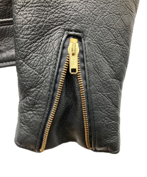 Schott（ショット）Schott (ショット) シングルライダースジャケット ブラック サイズ:XSの古着・服飾アイテム