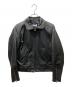 Schott（ショット）の古着「シングルライダースジャケット」｜ブラック