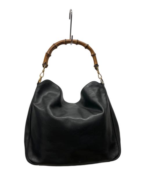 GUCCI（グッチ）GUCCI (グッチ) ワンショルダーバッグ ブラックの古着・服飾アイテム