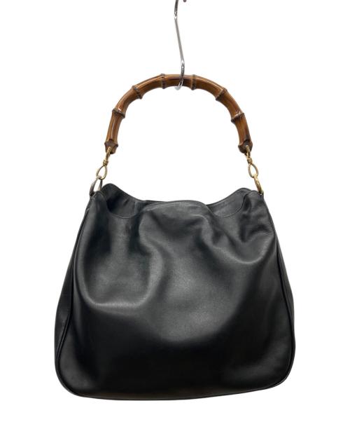 GUCCI（グッチ）GUCCI (グッチ) ワンショルダーバッグ ブラックの古着・服飾アイテム