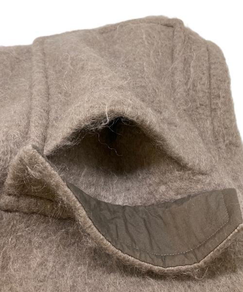 OLL TOKYO（オールトーキョー）OLL TOKYO (オールトーキョー) Oji mohair coat ブラウン サイズ:02の古着・服飾アイテム