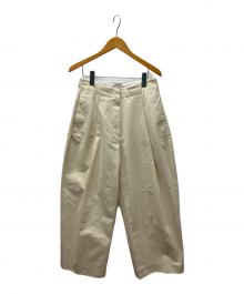 STUDIO NICHOLSON（スタジオ ニコルソン）の古着「パンツ」｜アイボリー