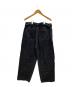 COMOLI (コモリ) ベルテッドパンツデニムパンツ ブラック サイズ:3：27000円