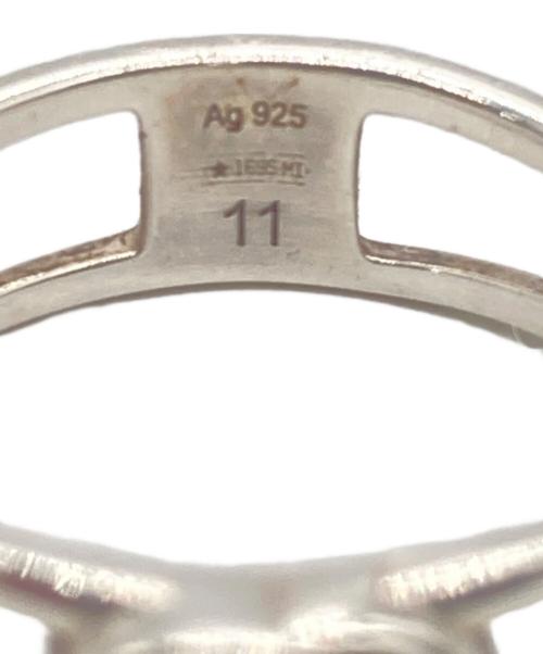 GUCCI（グッチ）GUCCI (グッチ) シルバーリング シルバー サイズ:表記無(10号)の古着・服飾アイテム