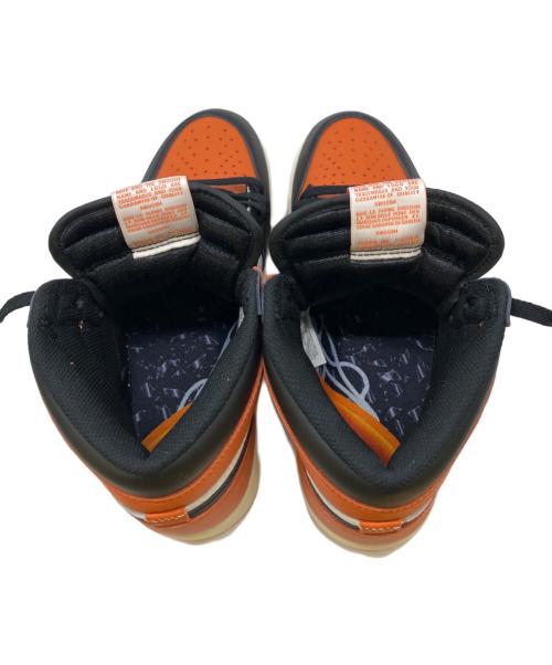 NIKE（ナイキ）NIKE (ナイキ) ハイカットスニーカー オレンジ サイズ:27の古着・服飾アイテム