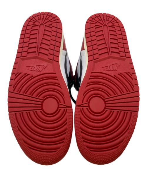 NIKE（ナイキ）NIKE (ナイキ) ハイカットスニーカー ホワイト×レッド サイズ:27の古着・服飾アイテム