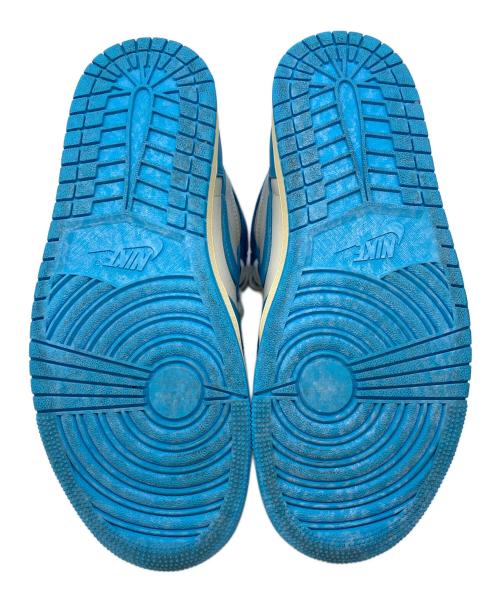 NIKE（ナイキ）NIKE (ナイキ) ハイカットスニーカー ホワイト×ブルー サイズ:27cmの古着・服飾アイテム