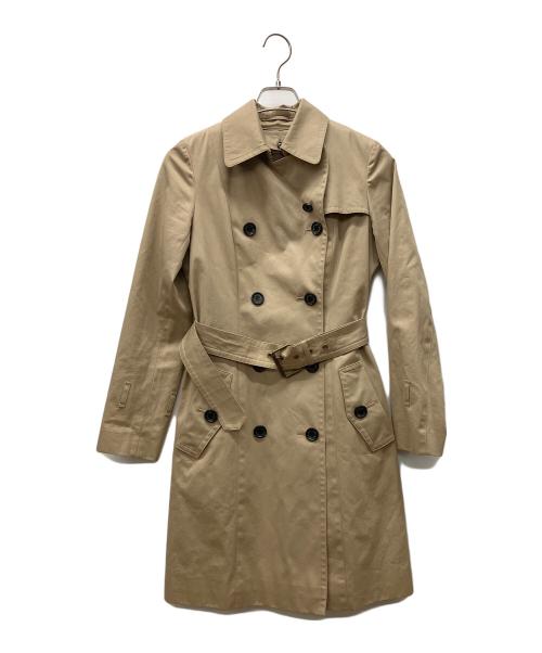 BLUE LABEL CRESTBRIDGE（ブルーレーベルクレストブリッジ）BLUE LABEL CRESTBRIDGE (ブルーレーベルクレストブリッジ) トレンチコート ベージュ サイズ:38の古着・服飾アイテム