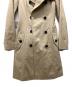 中古・古着 BLUE LABEL CRESTBRIDGE (ブルーレーベルクレストブリッジ) トレンチコート ベージュ サイズ:38：15000円
