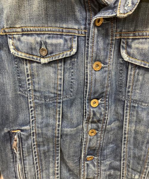 DIESEL（ディーゼル）DIESEL (ディーゼル) デニムジャケット インディゴ サイズ:Lの古着・服飾アイテム