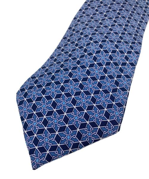 HERMES（エルメス）HERMES (エルメス) ネクタイ ブルー サイズ:表記なしの古着・服飾アイテム