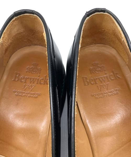 berwick（バーウィック）berwick (バーウィック) タッセルローファー ブラック サイズ:UK8.5/28ｃｍの古着・服飾アイテム