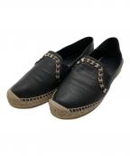 Salvatore Ferragamoサルヴァトーレ フェラガモ）の古着「エスパドリーユ」｜ブラック