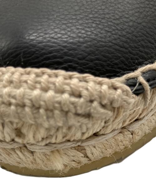 Salvatore Ferragamo（サルヴァトーレ フェラガモ）Salvatore Ferragamo (サルヴァトーレ フェラガモ) エスパドリーユ ブラック サイズ:23cmの古着・服飾アイテム