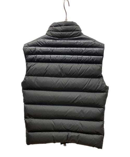 MONCLER（モンクレール）MONCLER (モンクレール) ダウンベスト ブラックの古着・服飾アイテム