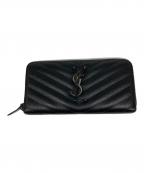 Saint Laurent Parisサンローランパリ）の古着「長財布」｜ブラック