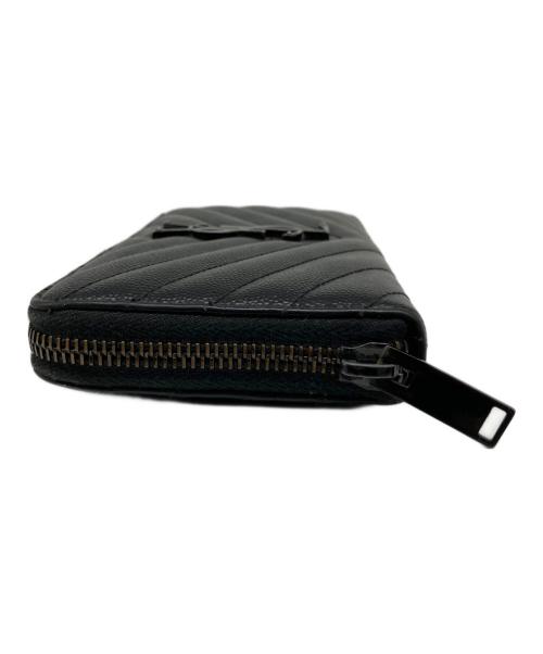 Saint Laurent Paris（サンローランパリ）Saint Laurent Paris (サンローランパリ) 長財布 ブラックの古着・服飾アイテム