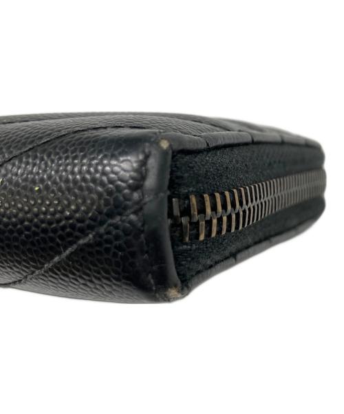 Saint Laurent Paris（サンローランパリ）Saint Laurent Paris (サンローランパリ) 長財布 ブラックの古着・服飾アイテム