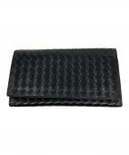 BOTTEGA VENETAボッテガベネタ）の古着「長財布」｜ブラック