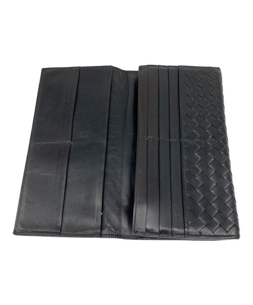 BOTTEGA VENETA（ボッテガベネタ）BOTTEGA VENETA (ボッテガベネタ) 長財布 ブラックの古着・服飾アイテム