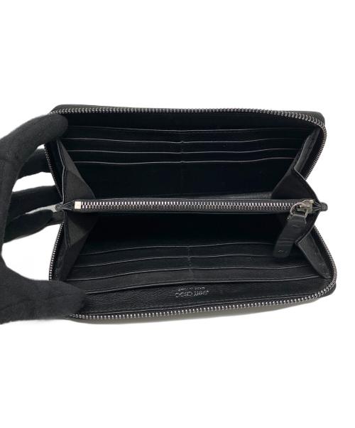 JIMMY CHOO（ジミーチュウ）JIMMY CHOO (ジミーチュウ) 長財布 ブラックの古着・服飾アイテム