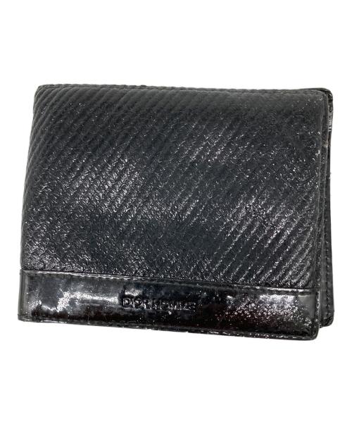 DIOR HOMME（ディオール オム）DIOR HOMME (ディオール オム) 2つ折り財布 ブラックの古着・服飾アイテム