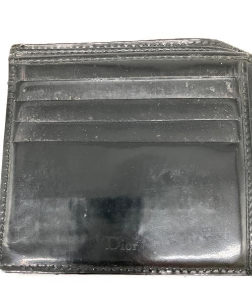 DIOR HOMME（ディオール オム）DIOR HOMME (ディオール オム) 2つ折り財布 ブラックの古着・服飾アイテム