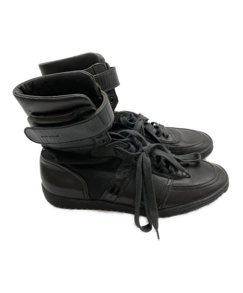 DIOR HOMME（ディオール オム）DIOR HOMME (ディオール オム) ハイカットスニーカー ブラック サイズ:26cmの古着・服飾アイテム