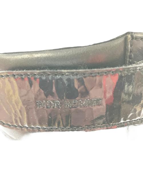 DIOR HOMME（ディオール オム）DIOR HOMME (ディオール オム) ハイカットスニーカー ブラック サイズ:26cmの古着・服飾アイテム