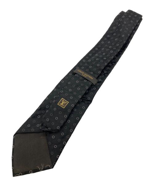 LOUIS VUITTON（ルイ ヴィトン）LOUIS VUITTON (ルイ ヴィトン) ネクタイ ブラック サイズ:表記無しの古着・服飾アイテム
