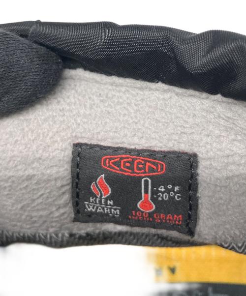 KEEN（キーン）KEEN (キーン) フッドゼラ ウォータープルーフ ブラック サイズ:27cmの古着・服飾アイテム
