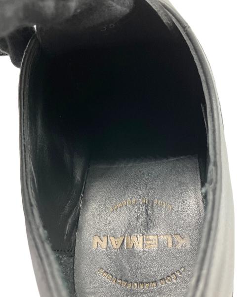 KLEMAN（クレマン）KLEMAN (クレマン) レザーシューズ ブラック サイズ:36の古着・服飾アイテム